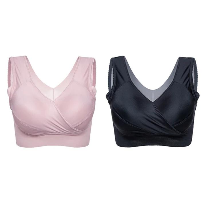 Oversized Soft Silk Push Up Bra