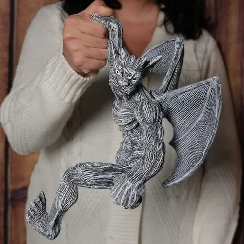 (🔥Promotion 50% OFF) - Dragon Winged Gargoyle Fence Hanger