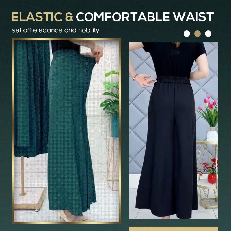 🔥49% OFF - [Comfort and Slim] Stylish Pleated Wide-leg Pants