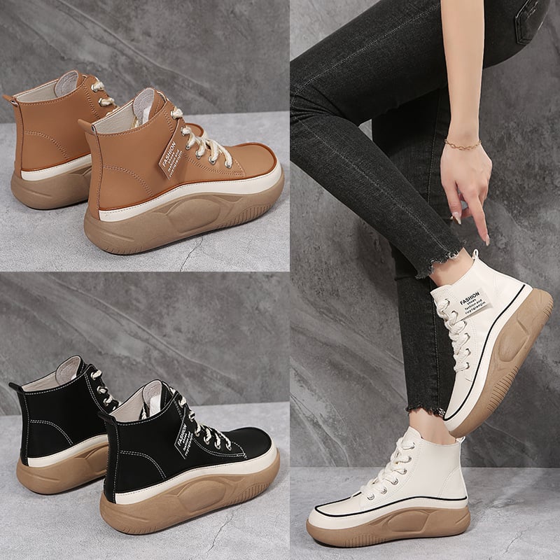 🔥Promotion 49% OFF🔥Women's High Top Thick Sole Martin Boots🔥Buy 2 Get Free Shipping