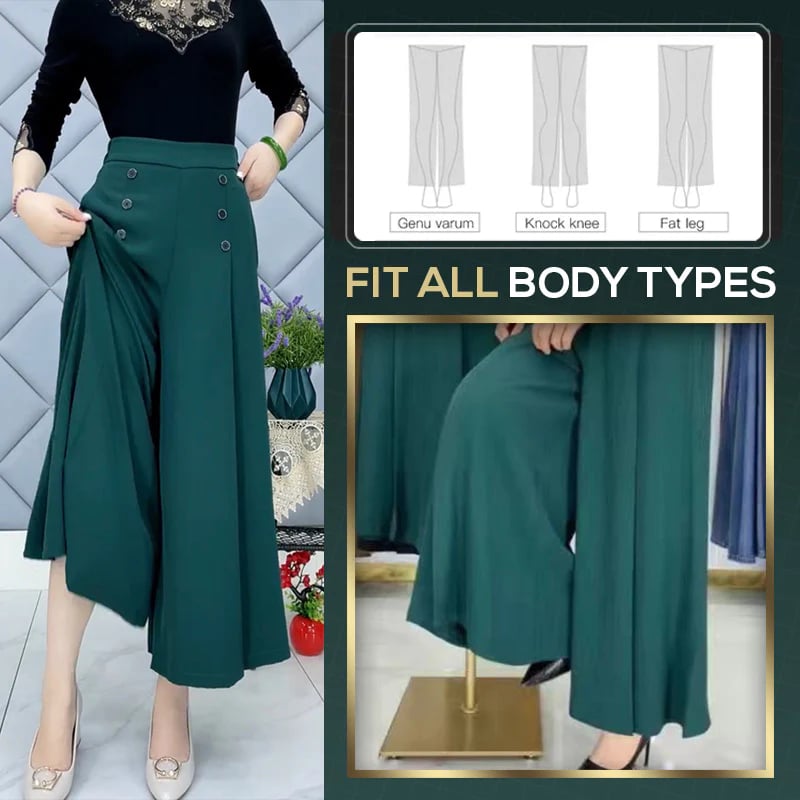 🔥49% OFF - [Comfort and Slim] Stylish Pleated Wide-leg Pants