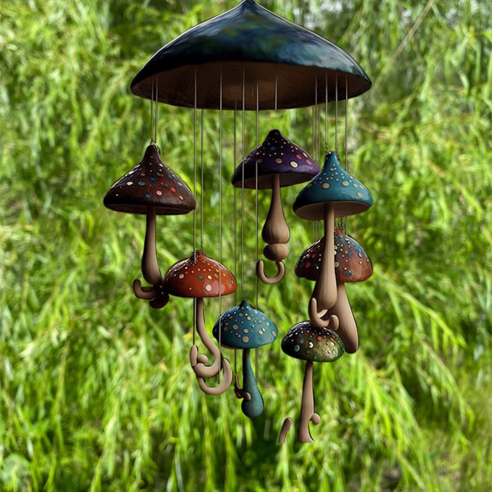 🎉49% OFF⇝💞-🔥Mushroom Campanula Handmade  Art