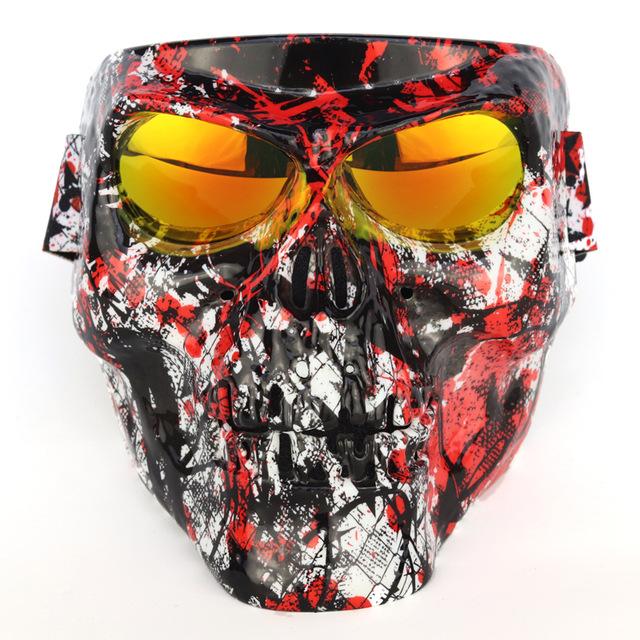 motorcycle skull mask