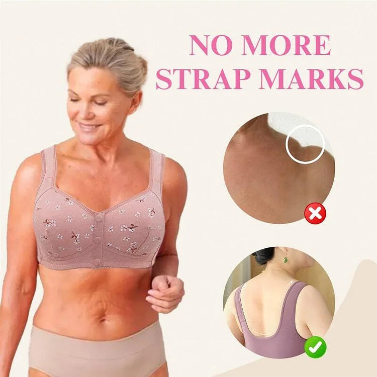 🔥80% OFF - Comfortable & Convenient Front Button Bra