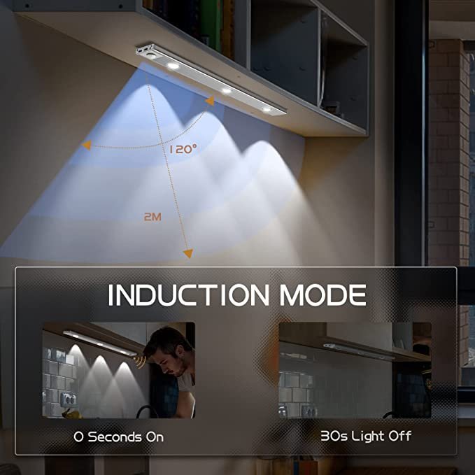 🔥DISCOUNT , BUY MORE SAVE MORE  - 💡 LED Motion Sensor Cabinet Light 💡