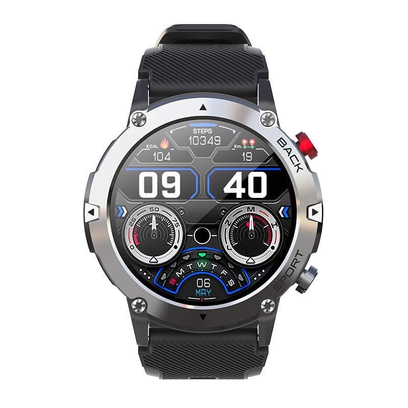 Military 2023 HD LCD Bluetooth Tactical Smart Watch