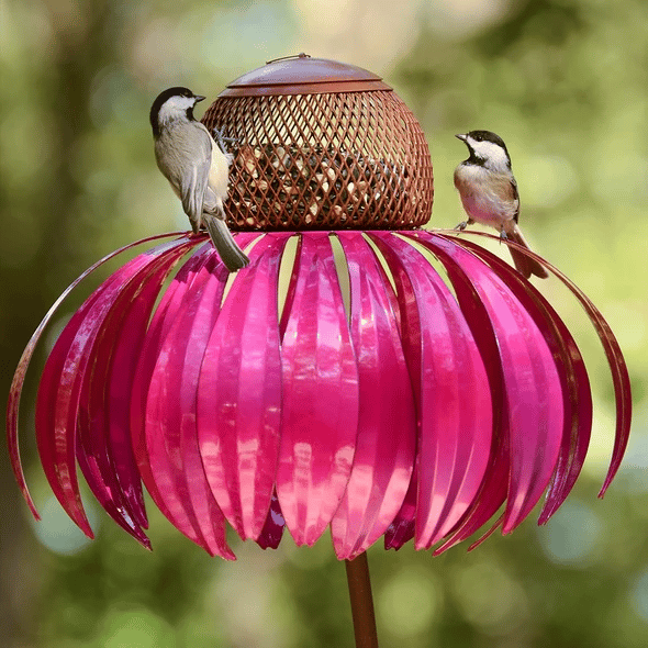 🔥Pink Coneflower Bird Feeder