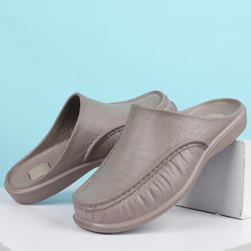 Men's Slip-On Mules - Wear-resistant Non-Slip Comfy Casual Shoes