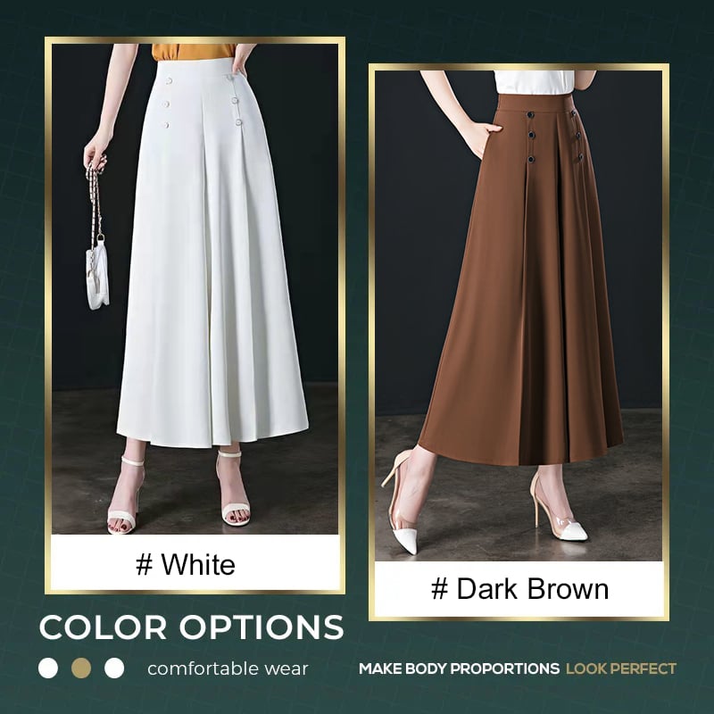 🔥49% OFF - [Comfort and Slim] Stylish Pleated Wide-leg Pants