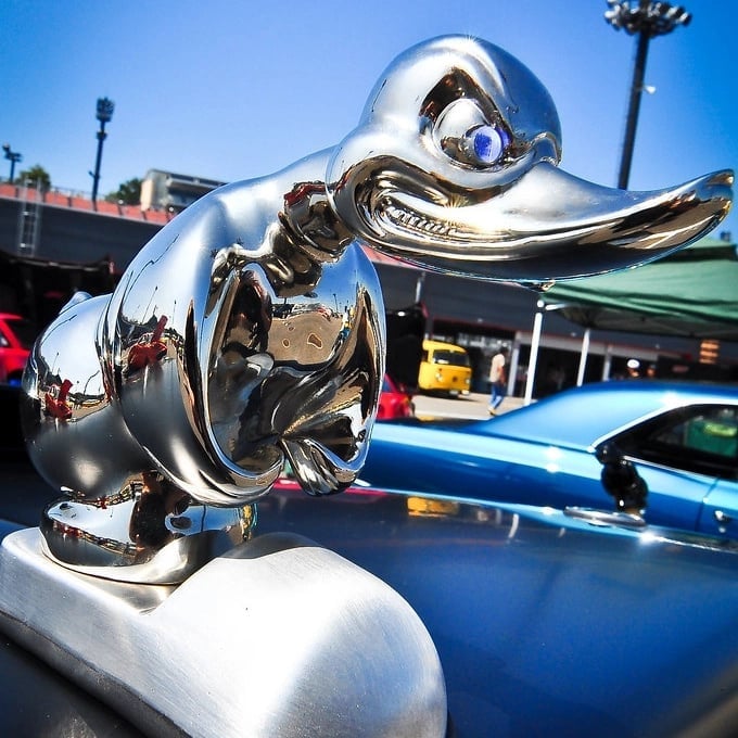 Limited Time Promotion🔥 Angry Duck Hood Ornament Death Proof