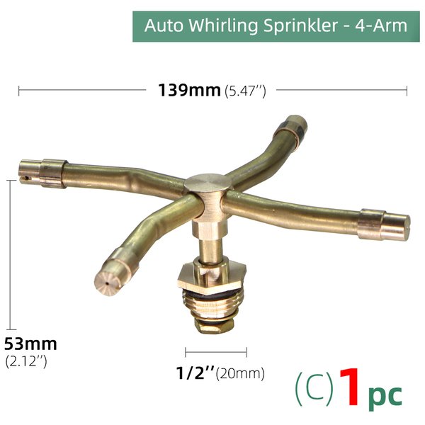 3/4 Arm Automatic Rotary Sprayer