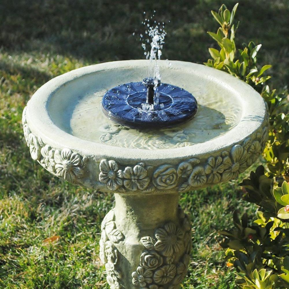 Solar Powered Water Fountain