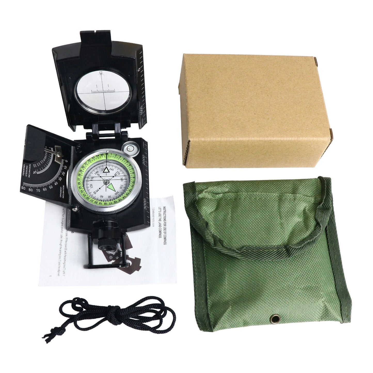 Multifunctional Military Aiming Navigation Compass