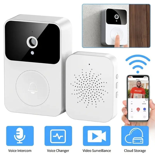 Wireless Video Doorbell With Camera