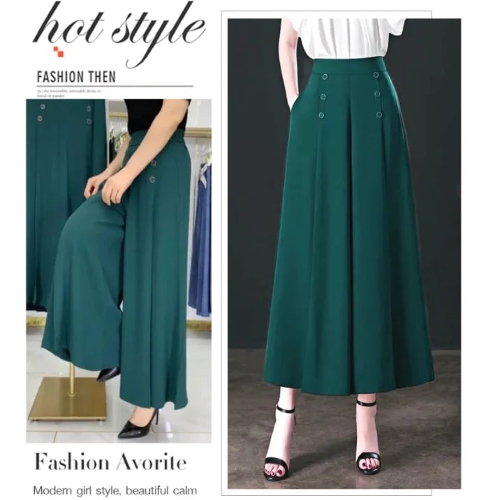 🔥49% OFF - [Comfort and Slim] Stylish Pleated Wide-leg Pants