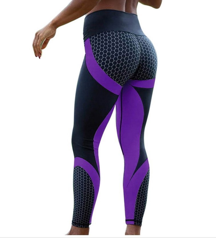 🎁Colorblock Butt Lifting High Waist Sports Leggings💥