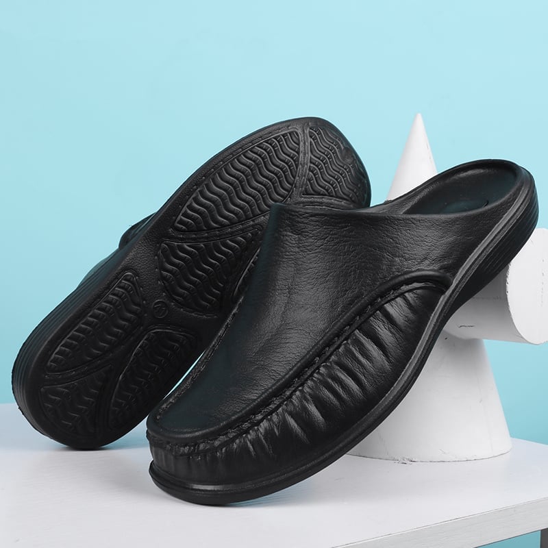 Men's Slip-On Mules - Wear-resistant Non-Slip Comfy Casual Shoes