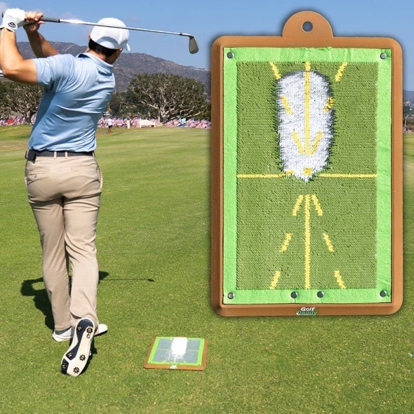 Golf Training Mat for Swing Detection Batting