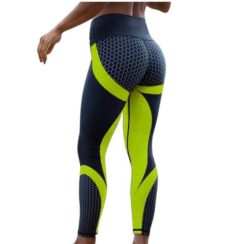 🎁Colorblock Butt Lifting High Waist Sports Leggings💥