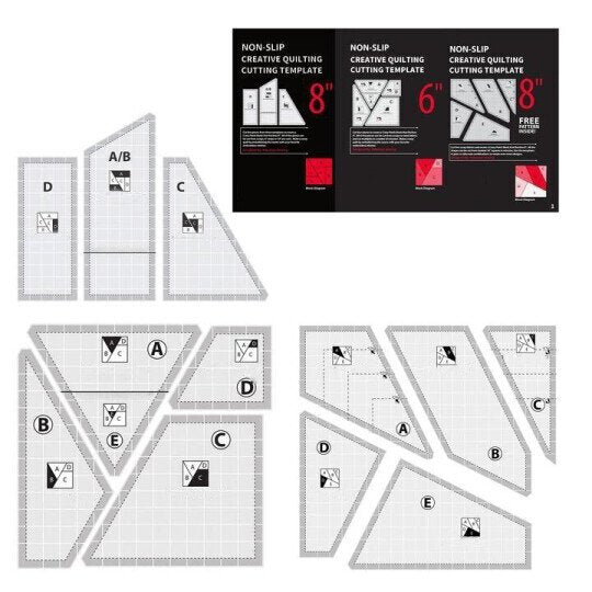 Creative Quilting Cutting Template