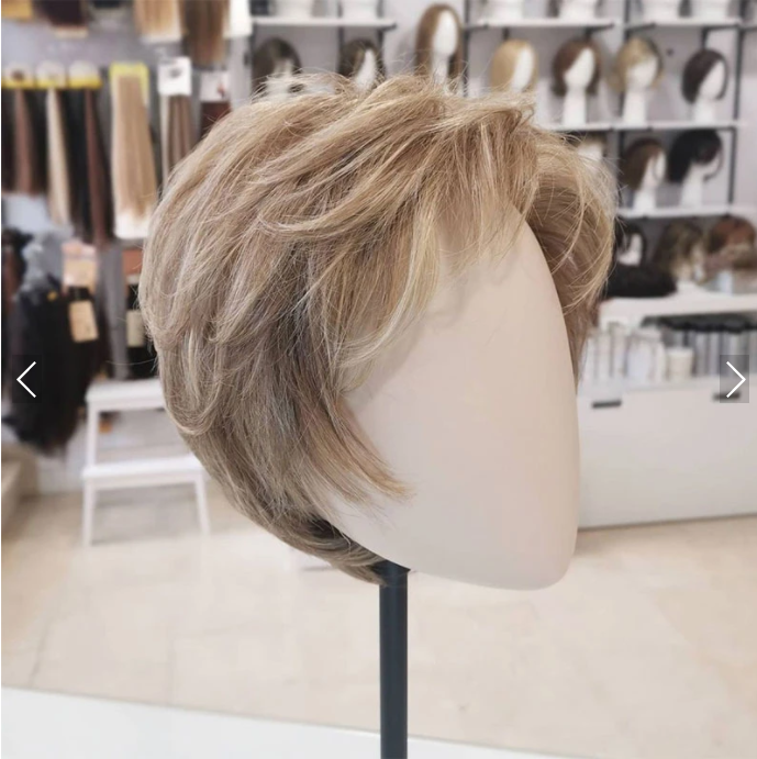 HOT SALE🔥 45% OFF|SHORT NATURAL  HAIR TOPPERS With Bangs