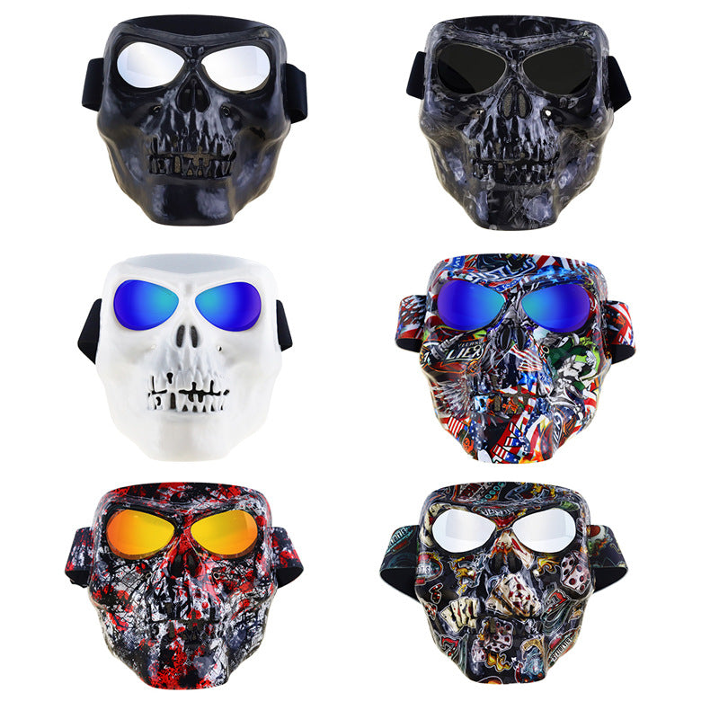 motorcycle skull mask