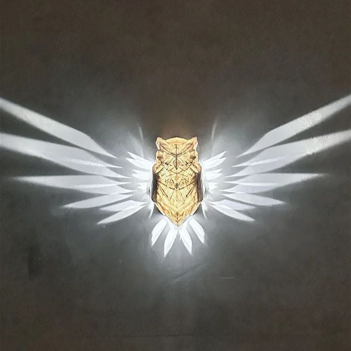 🔥 3D Animals LED Wall Light 🔥  Bald Eagle & Night Owl & Lion Head