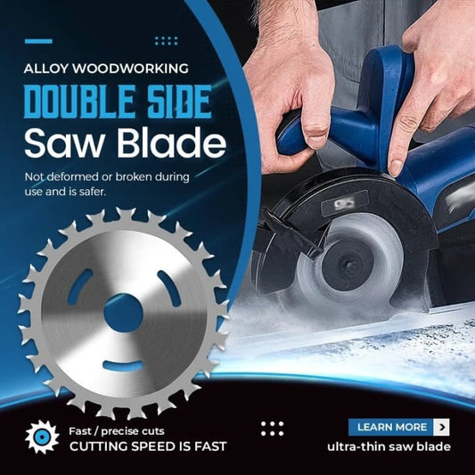 🔥Hot Sale🔥(49% OFF)- Alloy Woodworking Double Side Saw Blade