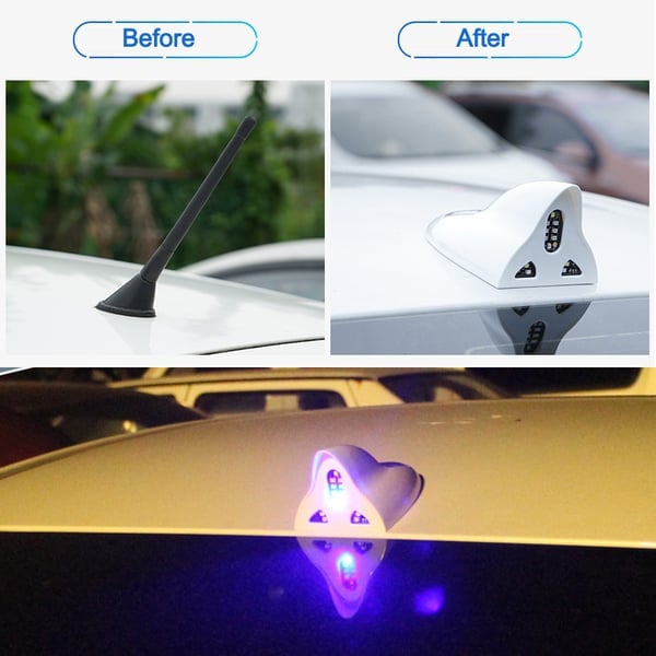 Car Shark Fin Warning Light Antenna