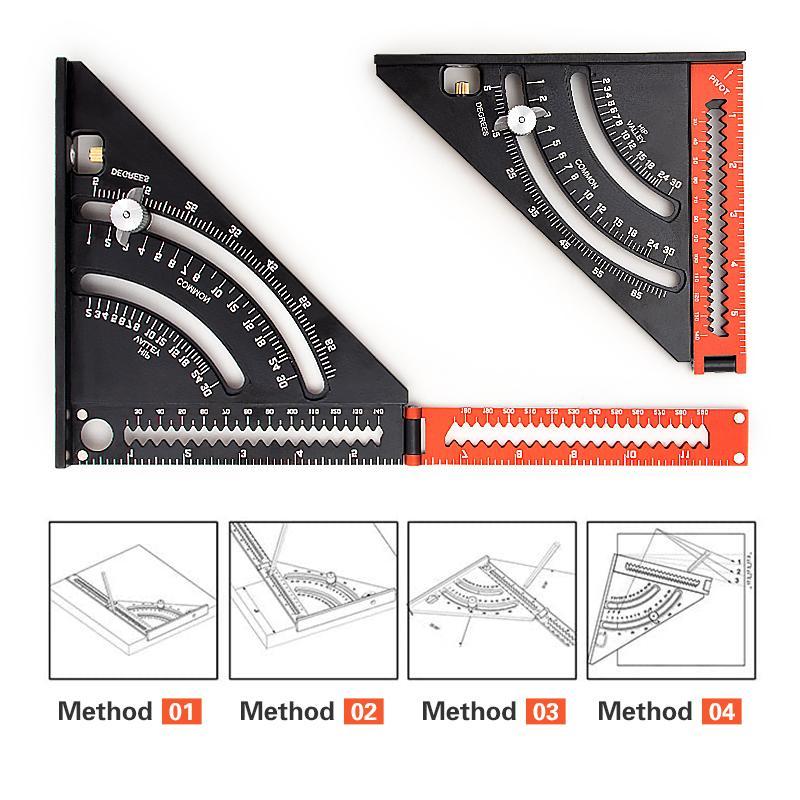 Aluminum Alloy Triangle Ruler