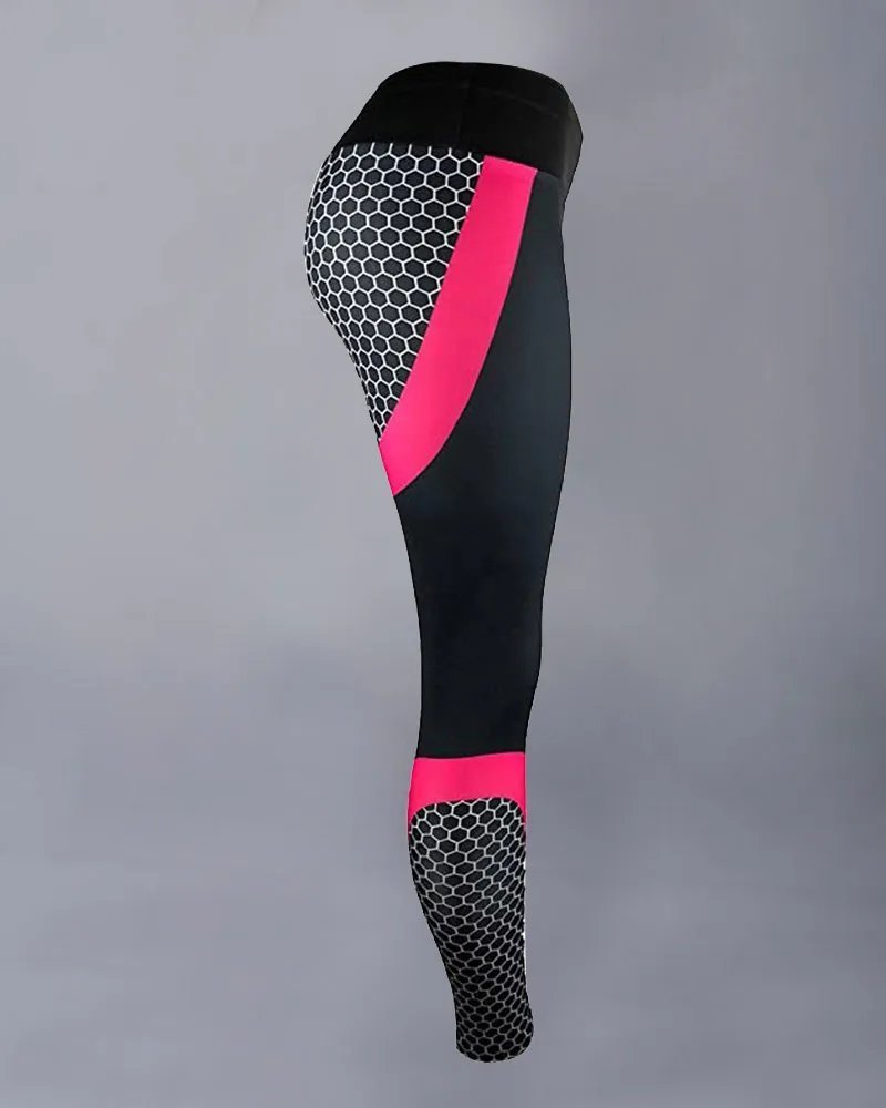 🎁Colorblock Butt Lifting High Waist Sports Leggings💥