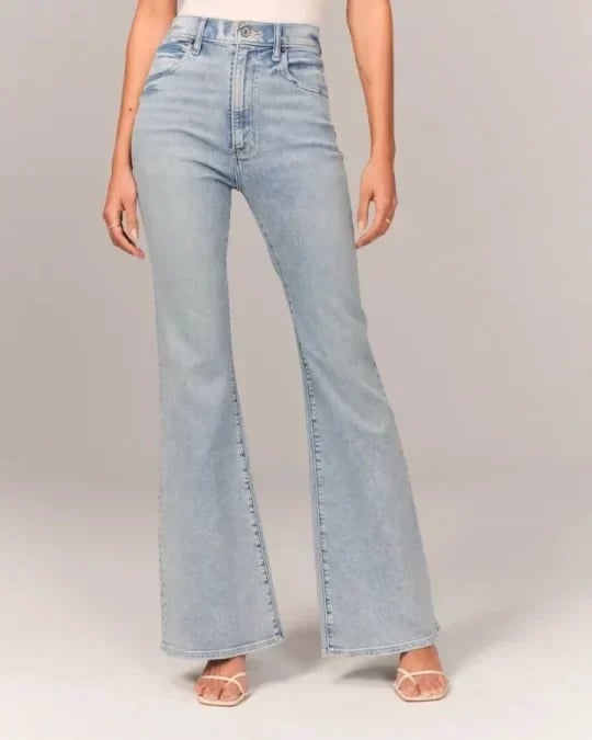 ⭐Women’s Spring 2024⭐ Ultra High Rise Stretch Flare Jean