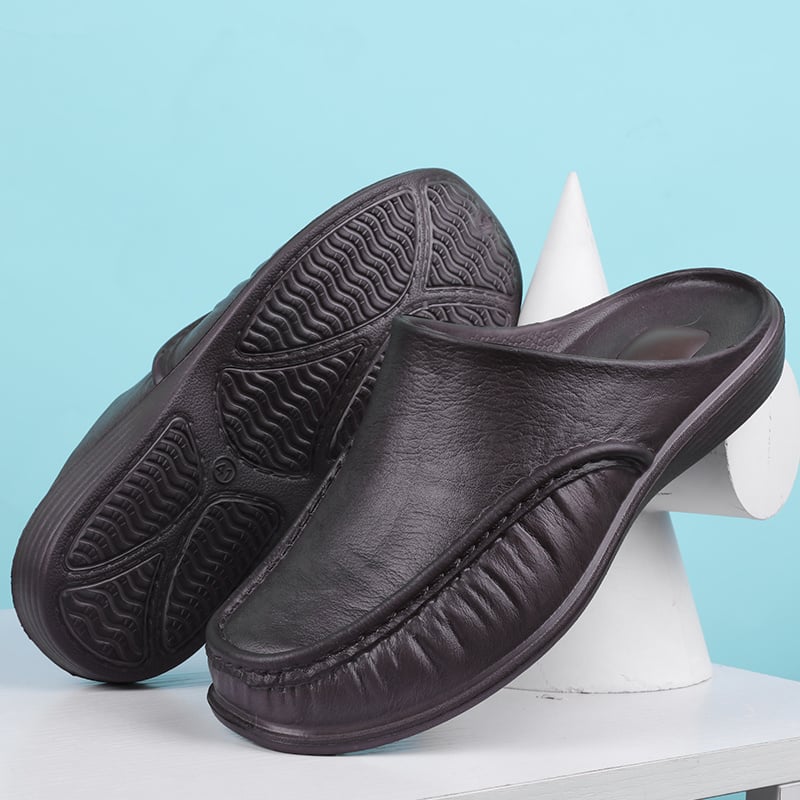 Men's Slip-On Mules - Wear-resistant Non-Slip Comfy Casual Shoes