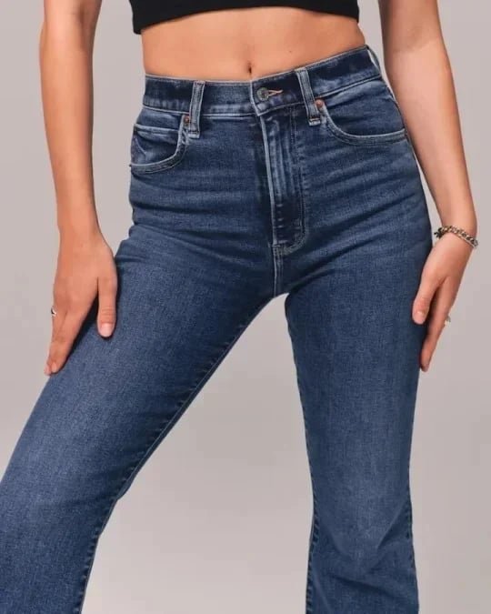 ⭐Women’s Spring 2024⭐ Ultra High Rise Stretch Flare Jean