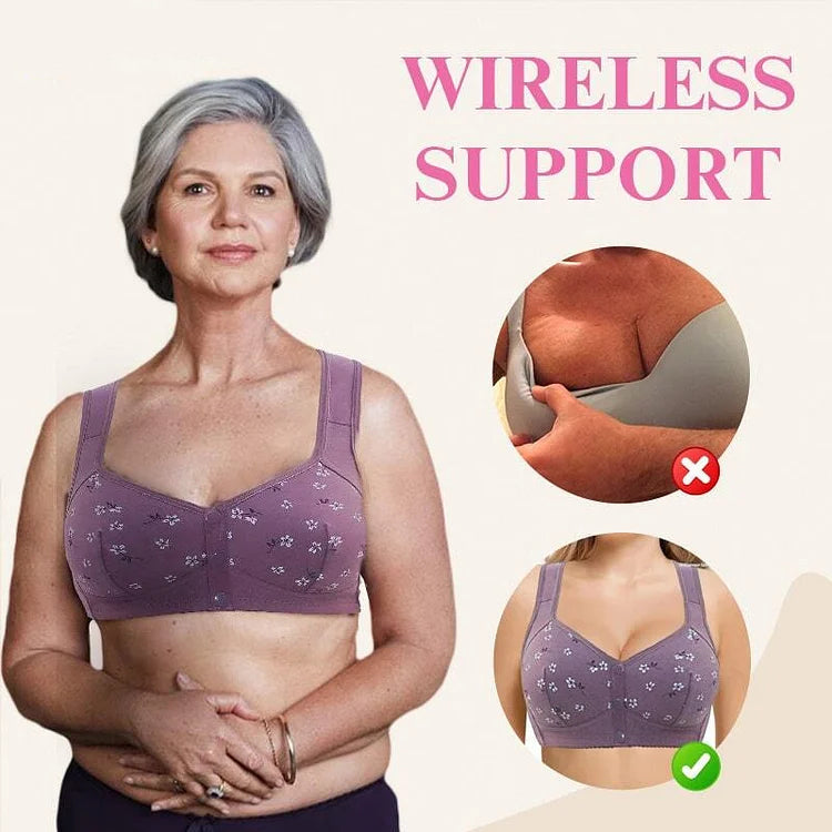 🔥80% OFF - Comfortable & Convenient Front Button Bra