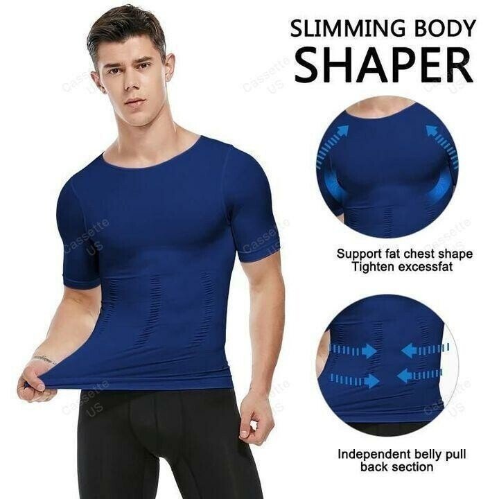 70% OFF--MEN'S SHAPER COOLING T-SHIRT