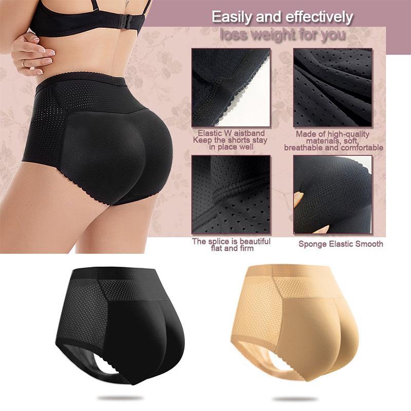 Seamless hip padded panties