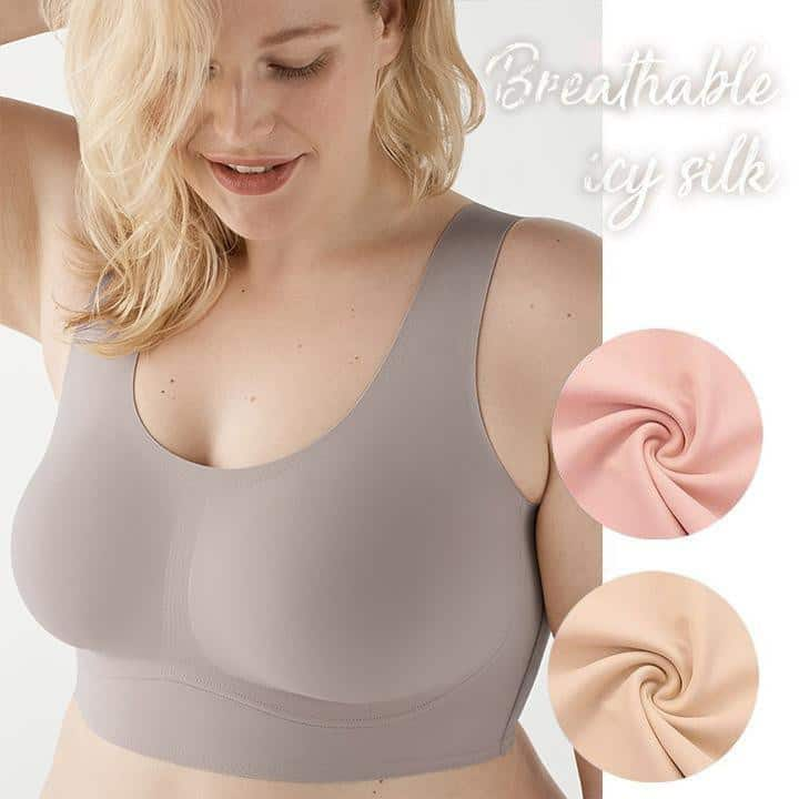 Ultra Comfort Seamless Shaping Wireless Support Bra Plus Size