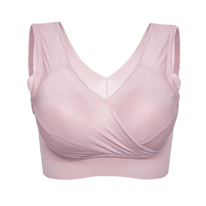 Oversized Soft Silk Push Up Bra