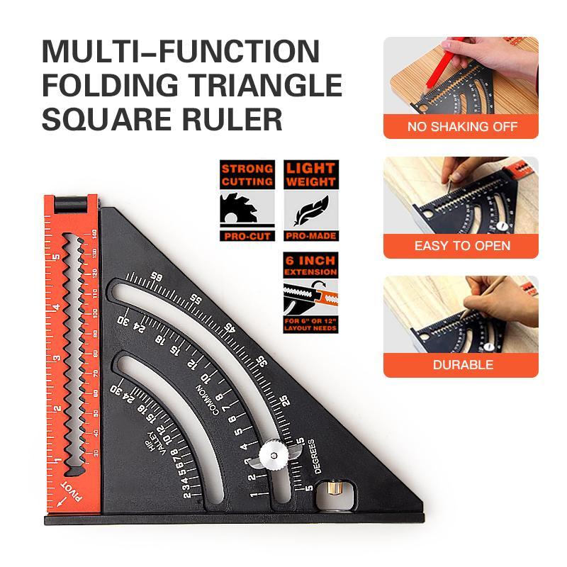 Aluminum Alloy Triangle Ruler