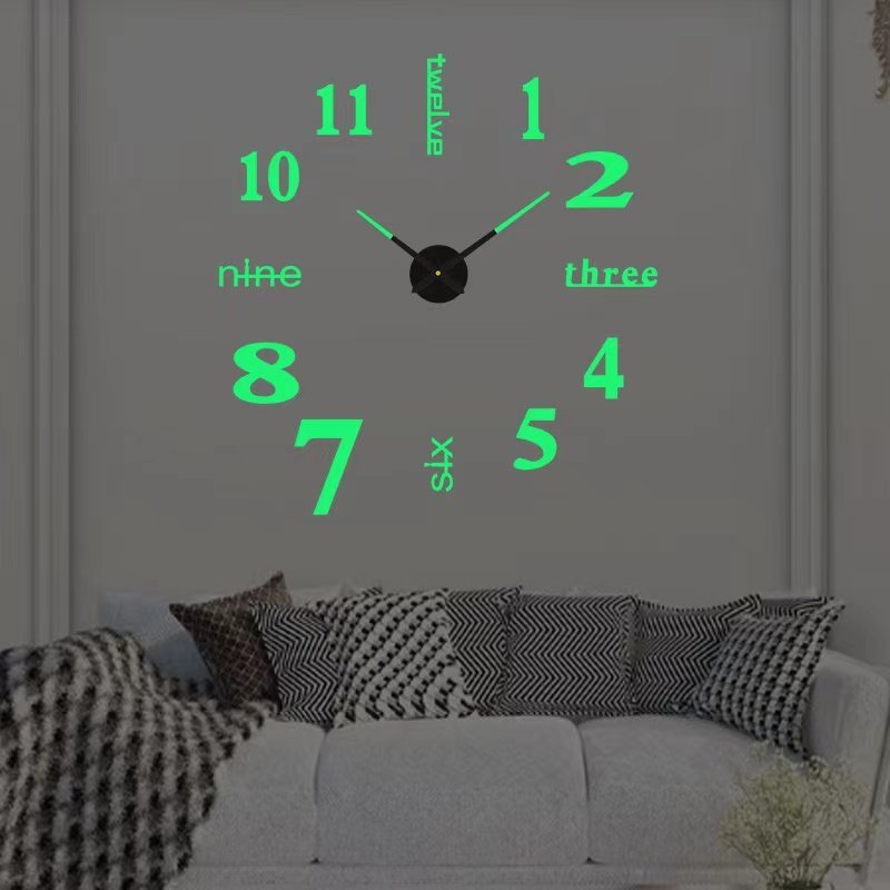 🔥Hot Sale - 48% OFF 🔥MODERN DIY PUNCH-FREE WALL CLOCK