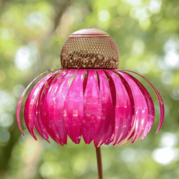 🔥Pink Coneflower Bird Feeder