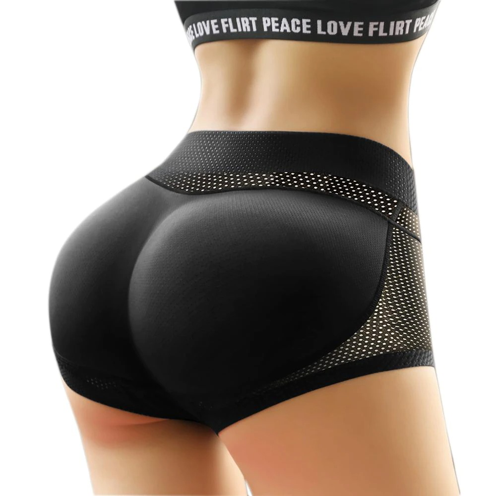 Seamless hip padded panties