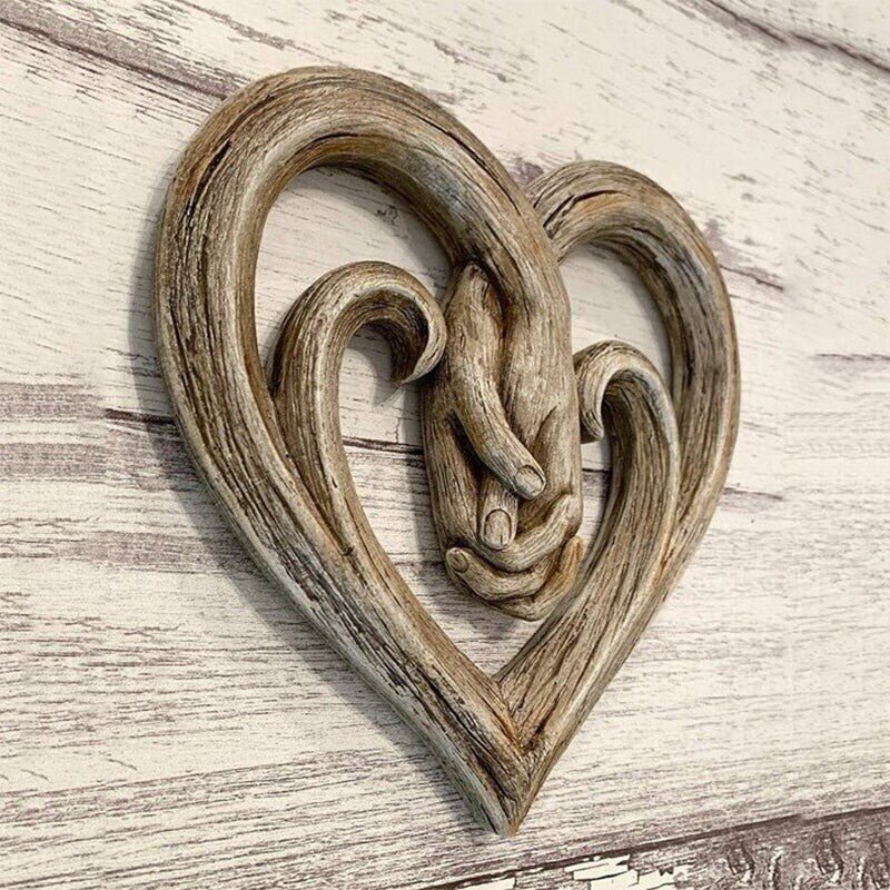 🎁-49%OFF-🔥Heart Holding Hands Wall Decor - Forever Love