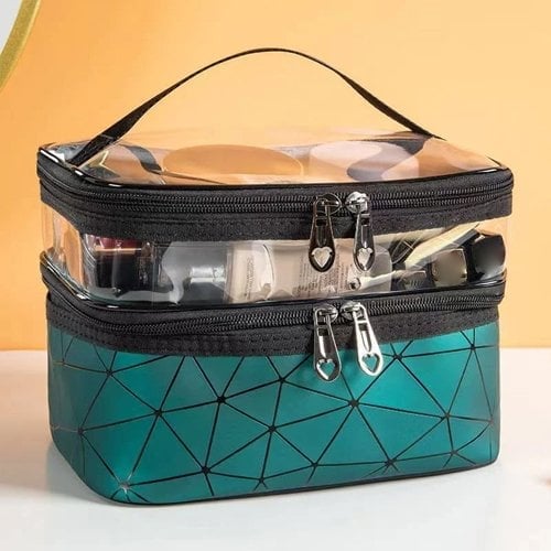 🔥 🔥Double-layer Cosmetic Bag