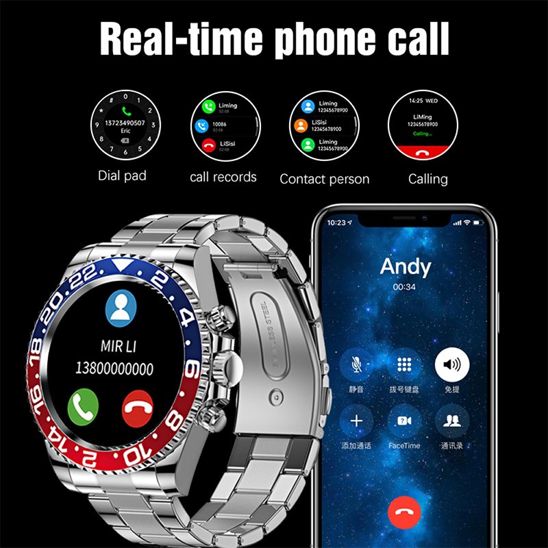 Multifunctional Smartwatch with Text 、Call and Heart Rate Monitor--🔥Buy 2 or More for Free Shipping🔥