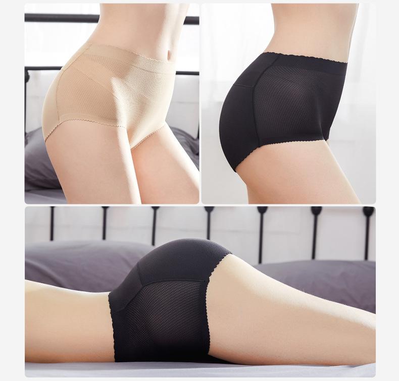 Seamless hip padded panties