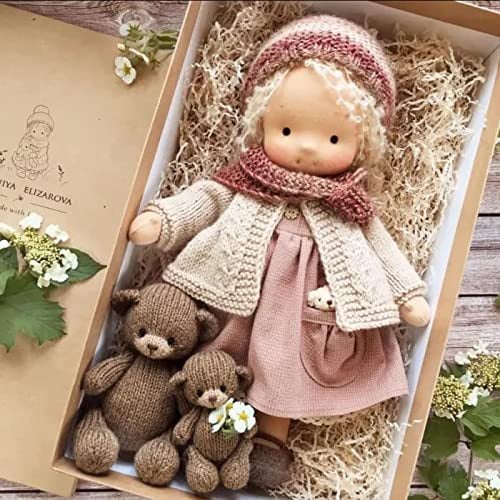 🎁🎁The Best Gift for Kids-Handmade Waldorf Doll👧(Buy2 Free Shipping)