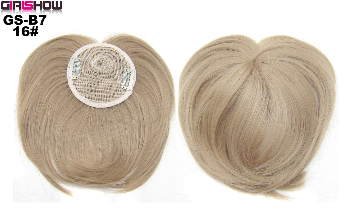 HOT SALE🔥 45% OFF|SHORT NATURAL  HAIR TOPPERS With Bangs