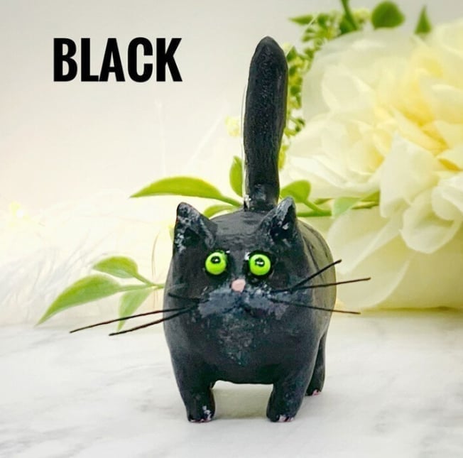 Sale - 49% OFF🎁Kitty Miniature Sculpture